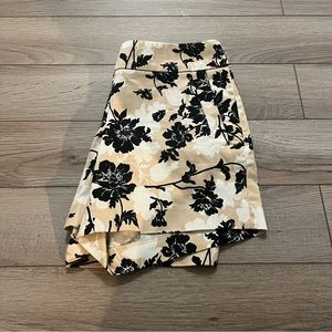 JCrew Tropical Print Tan Shorts 2